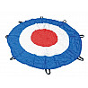 Schwungtuch with target circles