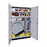System wood equipment cabinet type A 120 x 190 x 51 cm