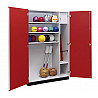 System wood equipment cabinet type B 120 x 190 x 51 cm