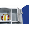 System wood equipment cabinet type B 120 x 190 x 51 cm