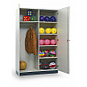 System wood equipment cabinet type F 120 x 190 x 51 cm