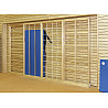 Junior-element, 5-fold-swing wall with junior elements