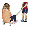 Rolling broom