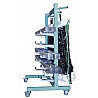 Trolley for net posts and nets