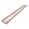 Ladder with suspension rails