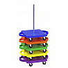 Roller board stand, for up to 15 roller boards