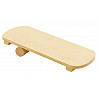 Balancing roller board, natural wood, 20x48 cm