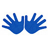 Floor marking hands