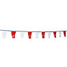 Flag line for swimming back float system 