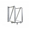 Basketball practice facility swiveling