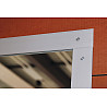 Mirrored wall - Safety Mirrors - Aluminum corners
