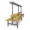 Wardrobe seat wood Type A