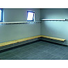Cloakroom bench wood Type E