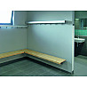 Cloakroom bench wood Type E