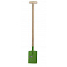 Spade with ash-T-handle