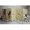 Mobile climbing wall Roll and Boulder