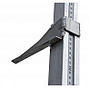 Measuring stand for the height of the high jump slats made of aluminum, with water level. Measuring range from 60 cm to 270 cm j