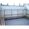 BENZ wardrobe seat wood Type F
