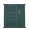 Magnetic board sports Lehrtafel Volleyball