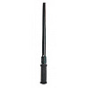 Plastic pole for linesman flag with rotation function