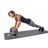 Training mat with sample exercises
