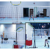 Target net with steel frame