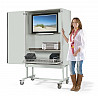 Two-door TV trolley FTV 120 B