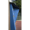 Outdoor boulder wall Taufstein