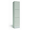 Locker 1er, 3 bins, RAL 7035