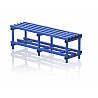 Plastic bench seat one-sided


