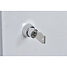 Replacement lock for sliding closet