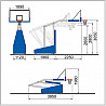 Mobil basketball unit MiniShot 780