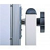 Frame swivel panel