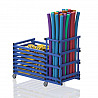 Plastic trolley cm without lid 144x69x111