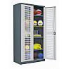 Equipment cabinet type 7, perforated plate-wing doors