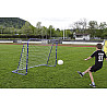 Football goal with net