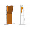 Climbing module MTM-03 2.5 x 7 m, 90 Klettergriffe