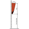 Climbing module MTM-08 2.5 x 6 m, 75 Klettergriffe