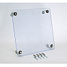Ball protection for round wall clocks