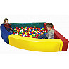 Quarter-ball pool