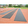 Run-up track made of REGUPOL®