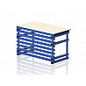 Trainer podium, plastic 120x65x73 cm