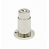 Crimped cabinet lock standard