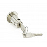 Crimped cabinet lock standard