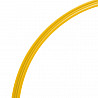 Gymnastics flat tire, yellow, Ø 60 cm