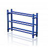 Plastic shelf large, 133x26x90 cm