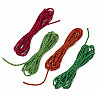 Rubber twist skipping rope