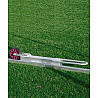 Football anti-tilt protection for oval profile for clamping