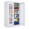 Equipment cabinet type 3, perforated plate-wing doors