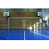 Football goal, corner welded, goal depth 1.25m